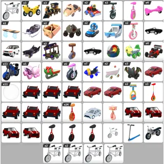 ADOPT ME VEHICLE BUNDLE