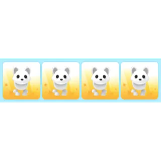 ADOPT ME | 4X NP ARCTIC FOX