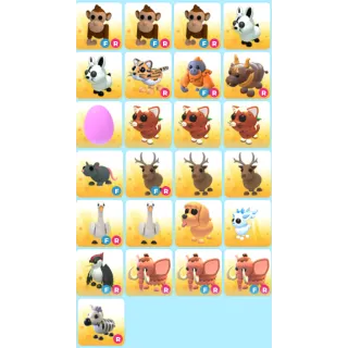 ADOPT ME RARE PET BUNDLE #2