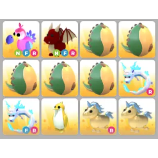 INSTANT DELIVERY - ADOPT ME LEGENDARY BUNDLE #3