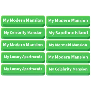 INSTANT DELIVERY - ADOPT ME HOUSE BUNDLE #3