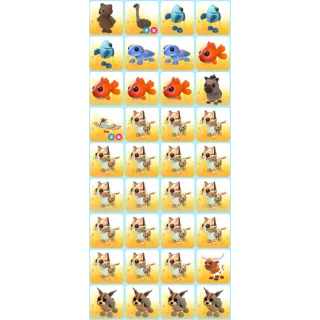 ADOPT ME RARE PET BUNDLE #1