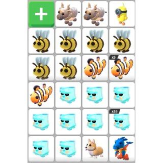 INSTANT DELIVERY - ADOPT ME PET BUNDLE #1