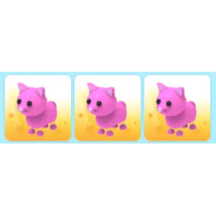 ADOPT ME | 3X PINK CAT