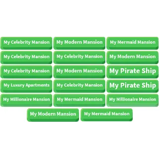 INSTANT DELIVERY - ADOPT ME HOUSE BUNDLE #4