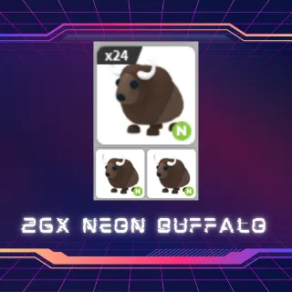 26X NEON BUFFALO