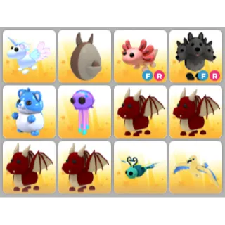 INSTANT DELIVERY - ADOPT ME LEGENDARY BUNDLE #1