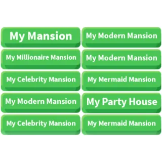 INSTANT DELIVERY - ADOPT ME HOUSE BUNDLE #1