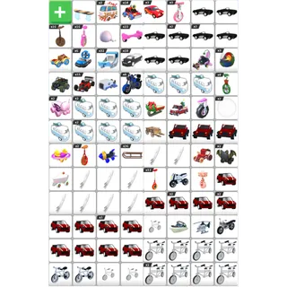 ADOPT ME VEHICLE BUNDLE