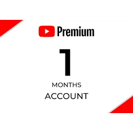youtube premium 1 month account.