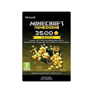 3500 Minecoins (Android, iOS, Windows, xBox, Nintendo Switch)