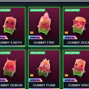 nine gummy sprites