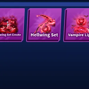 Hell Wing Set Full Set