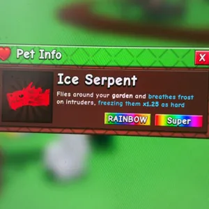 Rainbow Ice Serpent