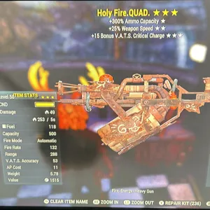 HOLY FIRE QUAD.25.15VC