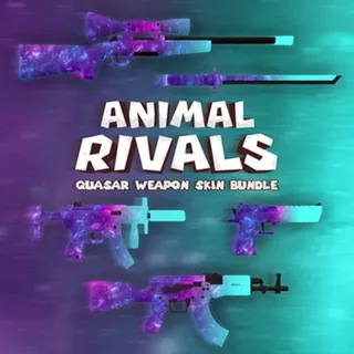 🐉ANIMAL RIVALS VR - Quasar Weapon Skin Bundle - Official Code