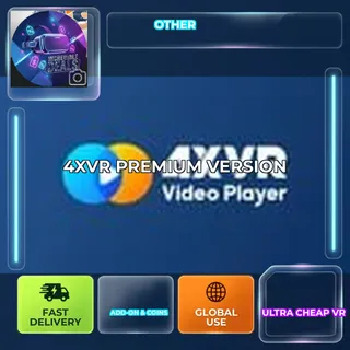 4XVR VIDEO PLAYER: 4XVR PREMIUM VERSION - Official Code