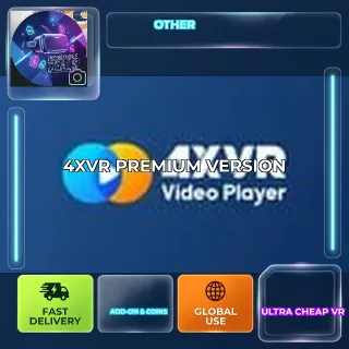 4XVR VIDEO PLAYER: 4XVR PREMIUM VERSION - Official Code