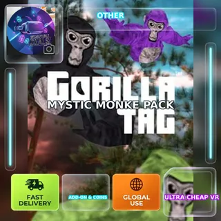 GORILLA TAG: MYSTIC MONKE PACK - Official Code