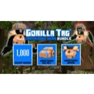 GORILLA TAG: CARDBOARD HERO BUNDLE - Official Code