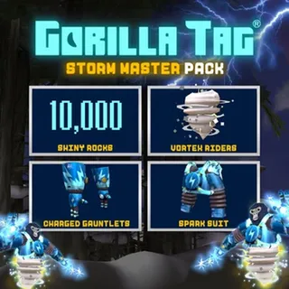 Gorilla Tag VR - Storm Master Pack - Official Code