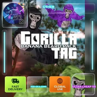 GORILLA TAG:: BANANA BEARD PACK - Official Code