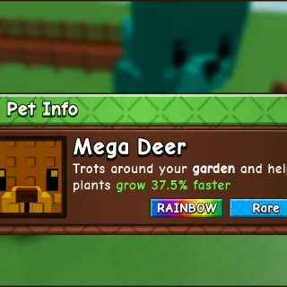 Mega Rainbow Deer (SUPER RARE 1 OUT 1)