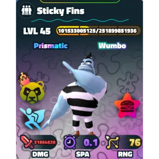 Wumbo NC PP Sticky Fins | SpongeBob Tower Defense