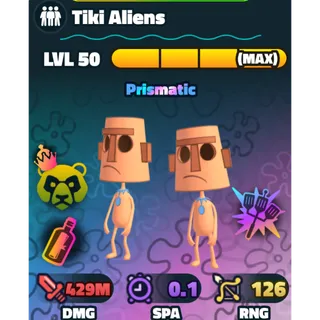 Tiki Aliens NC HDS | SpongeBob Tower Defense