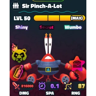 SW Sir Pinch a lot NC PP MAX | SpongeBob Tower Defense