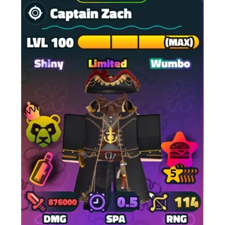 5S SW NC PP Captain Zach | SpongeBob Tower Defense