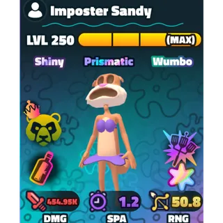 Super star SW Imposter Sandy NC HDS Rainbow Serial | SPONGEBOB TOWER DEFENSE