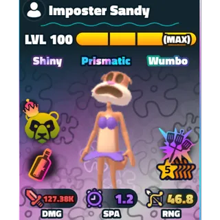 5 Star SW Imposter Sandy NC HDS Rainbow serial Spongebob tower defense