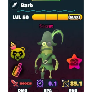 NC PP Barb | SpongeBob Tower Defense