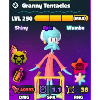 Rainbow Serial SuperStar Granny Tentacles NC PP