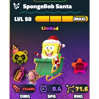 Spongebob Santa NC PP | SpongeBob Tower Defense