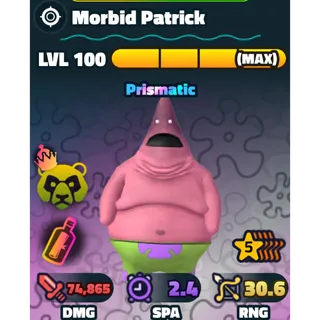 5 Star NC Morbid Patrick | SPONGEBOB TOWER DEFENSE