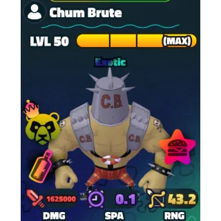 NC PP Chum Brute MAX | SpongeBob Tower Defense