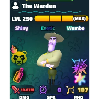 Super Star SW The Warden NC HDS MAX | SpongeBob Tower Defense