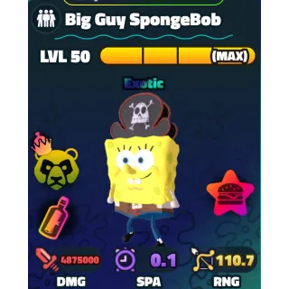 Big Guy Spongebob NC PP | SpongeBob Tower Defense