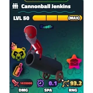 Cannonball Jenkins NC PP | SpongeBob Tower Defense