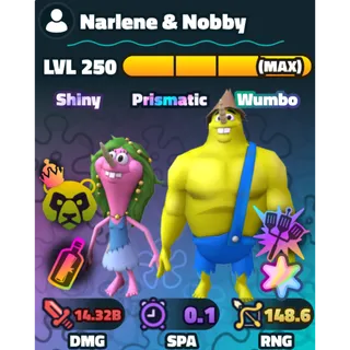 Super Star SW Narlene & Nobby NC HDS | SPONGEBOB TOWER DEFENSE