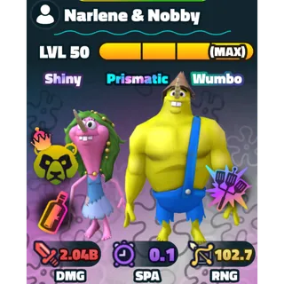SW Narlene & Nobby NC HDS Rainbow Serial  | SPONGEBOB TOWER DEFENSE