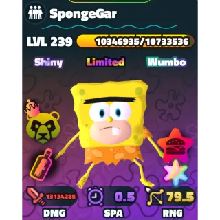 SW Super Star NC PP Spongegar Rainbow Serial | SpongeBob Tower Defense