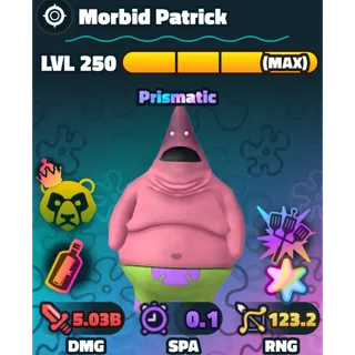 Super Star Morbid Patrick NC HDS | Spongebob tower defense
