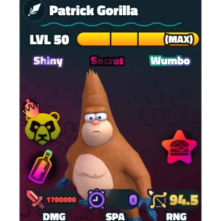 SW NC PP Patrick Gorilla | SpongeBob Tower Defense