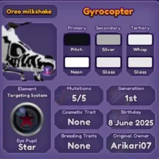 🐲 ➤【Gyrocopter】