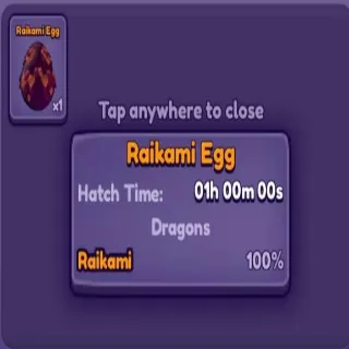 🪺 ➤【Raikami Egg】