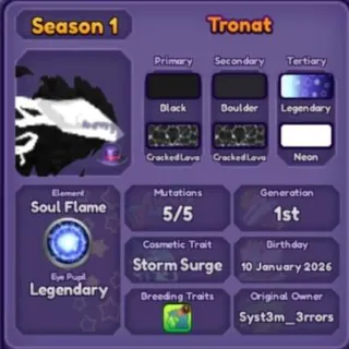 🐲 ➤【Tronat Season 1】