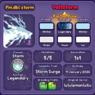 🐲 ➤【Voltstorm Relic】